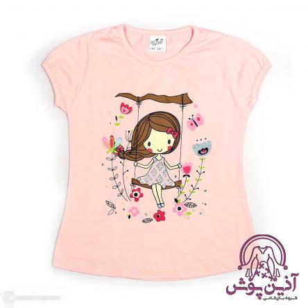 خرید ارزان تیشرت عروسکی صورتی 2 خرید ارزان تیشرت عروسکی صورتی