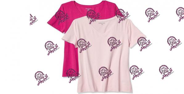 خرید راحت تیشرت زنانه سفید طرحدار