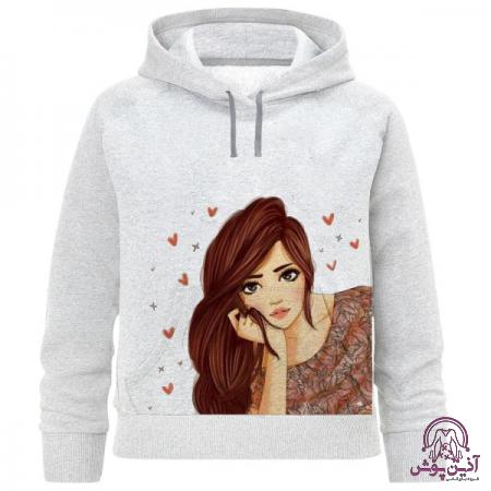 کیفیت انواع هودی دخترانه طرح دار