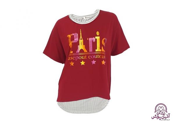 97ad28c5aca7bed721279e7acd4bef39 بازار خرید تیشرت زنانه دوتکه