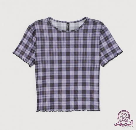 تولید کننده تیشرت چهارخانه زنانه