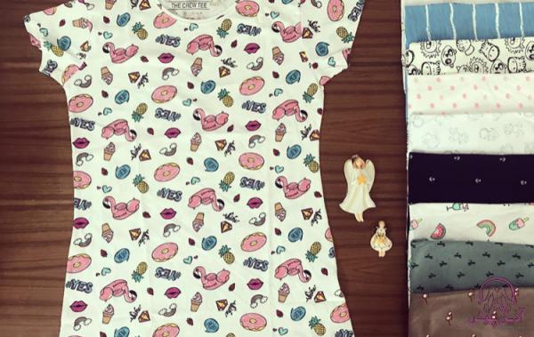 طرح های جدید تیشرت زنانه