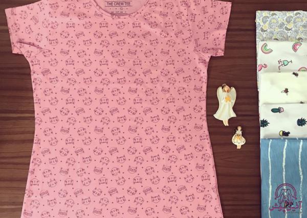 خرید انواع تیشرت زنانه طرحدار