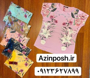 121 مراکز توزیع تیشرت زنانه عمده