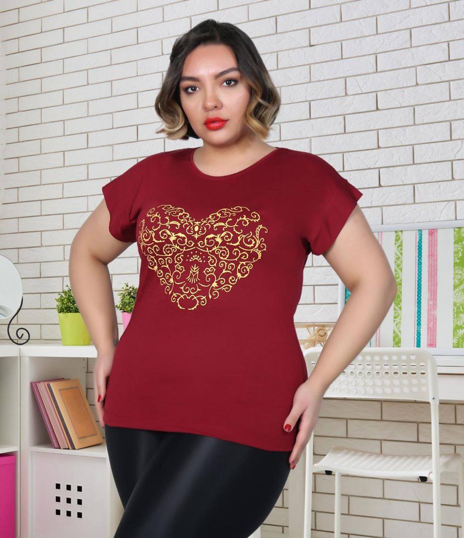 300161ac e7bd 4b9e 8aae 5ca3076cc838 پخش عمده تیشرت زنانه طرح قلب