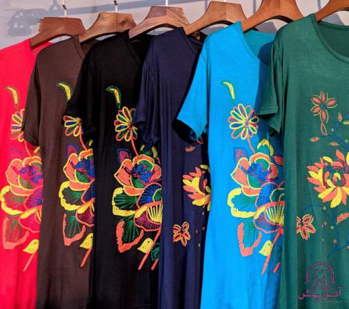 جدیدترین مدل تیشرت زنانه سایزبزرگ