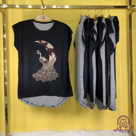 مراکز خرید تیشرت زنانه پولکی