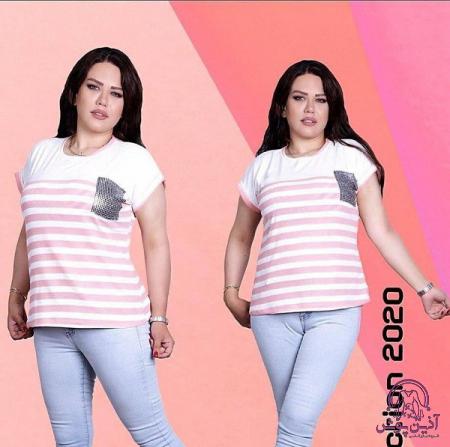 فروش مستقیم تیشرت زنانه شیک