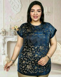 فروشندگان عمده تیشرت زنانه سایز بزرگ