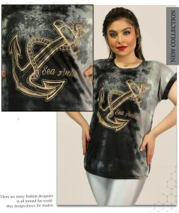 خرید عمده تیشرت زنانه نخی ارزان و درجه یک 5 خرید عمده تیشرت زنانه نخی ارزان و درجه یک